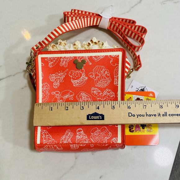 2024 Disney Eats Purse Park Collection Popcorn Crossbody Bag New NWT - Picture 9 of 9